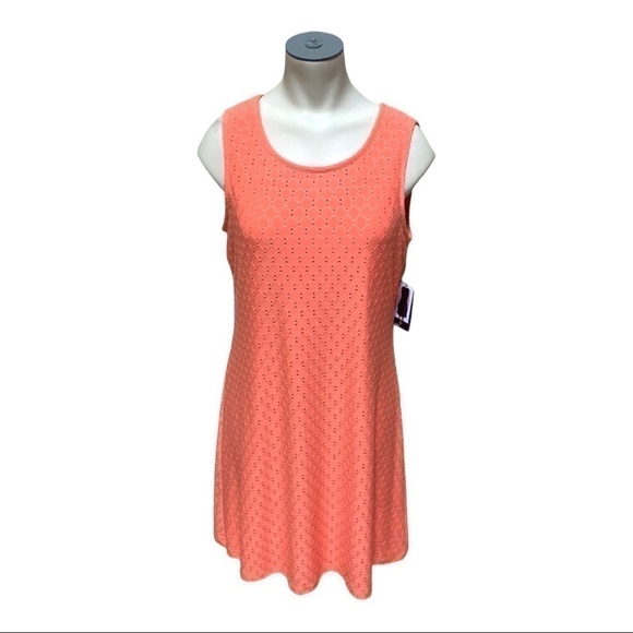Ronni Nicole Dresses & Skirts - 𝅺ronni Nicole Coral Sleeveless Dress